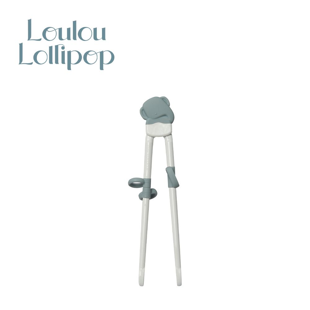 Loulou Lollipop - 加拿大 動物造型 兒童學習筷-快樂小象