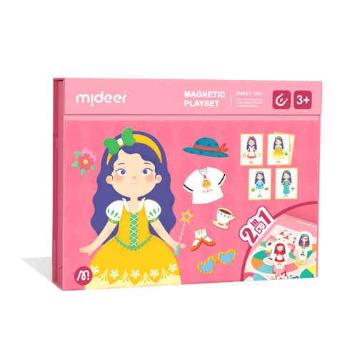 二合一遊戲磁鐵書-變裝舞會