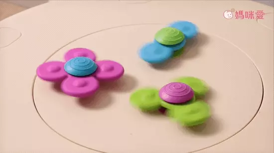 美國 FatBrain - 【熱賣】寶寶指尖陀螺-藍、綠、桃紅各1