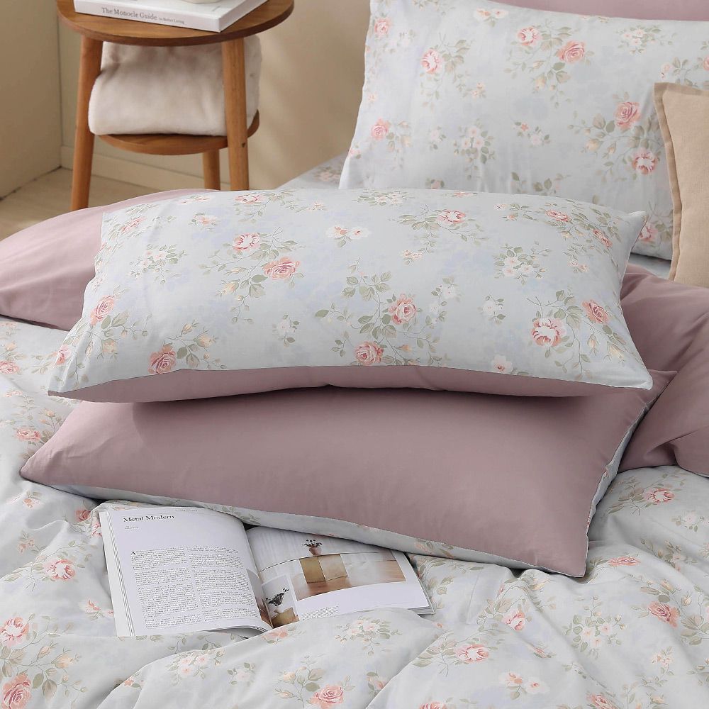 枕套2入 100%精梳棉 純棉-娜塔