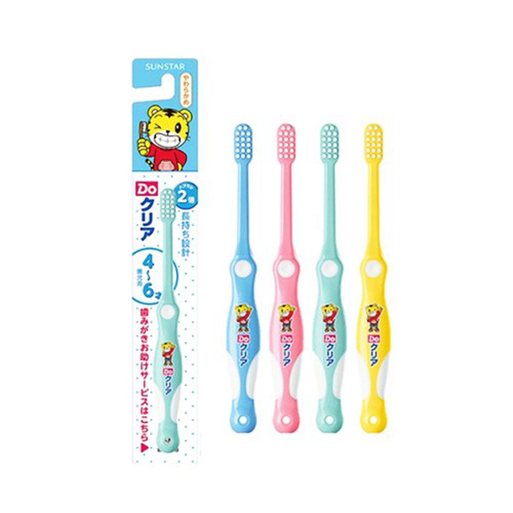 日本 SUNSTAR - 巧虎兒童牙刷(4~6歲)-四色隨機出貨