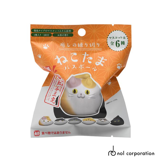 貓菓子造型入浴球