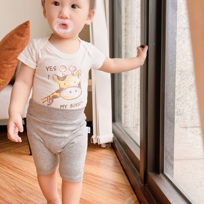 YOUrs - 寶寶不勒短褲-濃霧粉