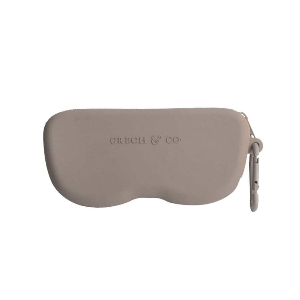 丹麥 GRECH & CO. - 矽膠眼鏡盒-卡其