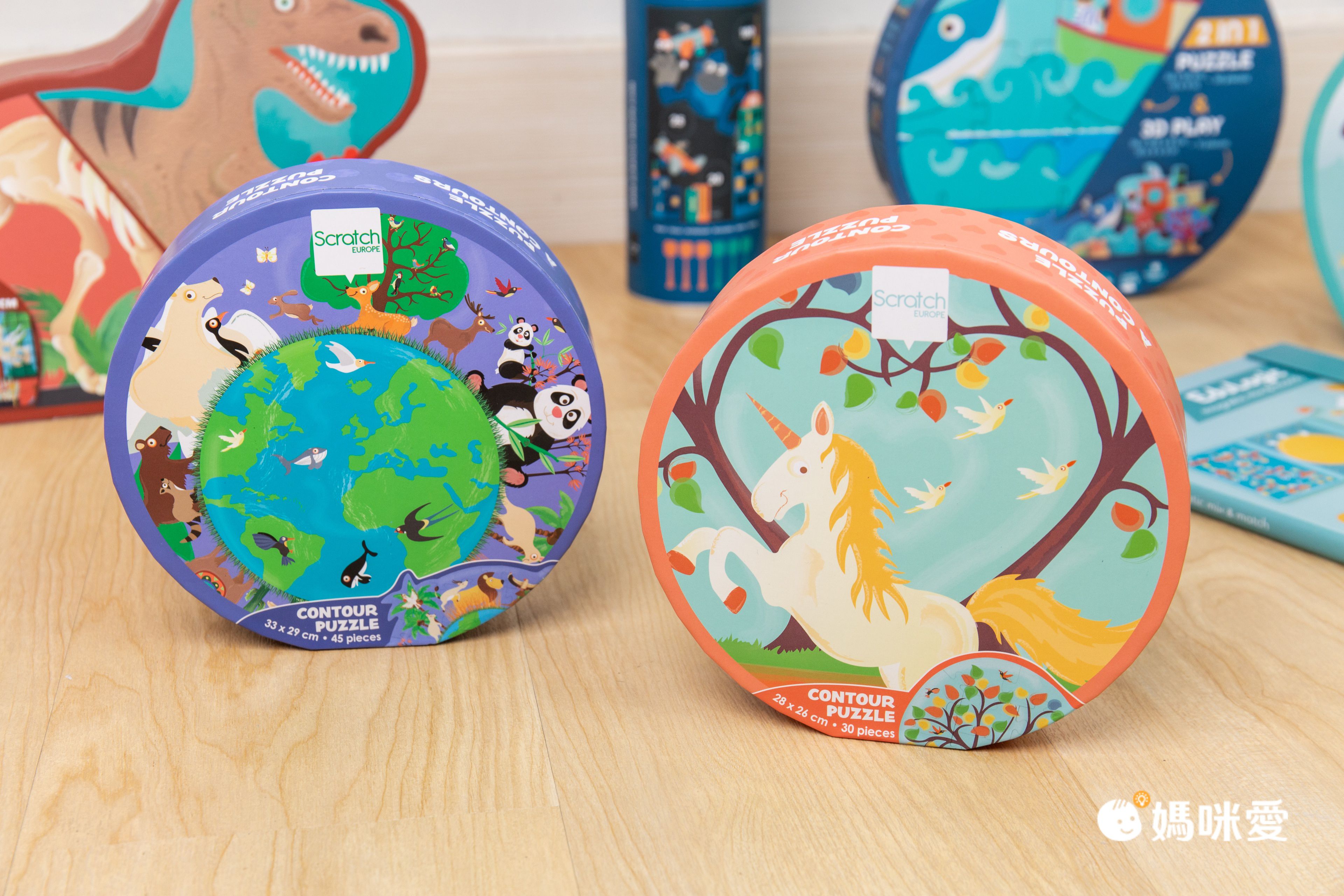 搭車＆露營帶著玩【比利時Scratch】桌遊玩具