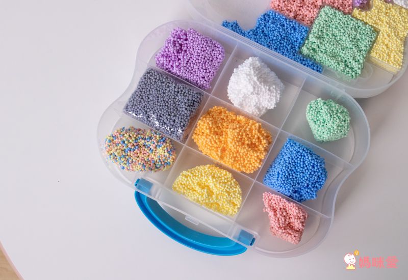 輕捏好塑形【美國Educational Insights 粒粒黏土】不卡指縫！