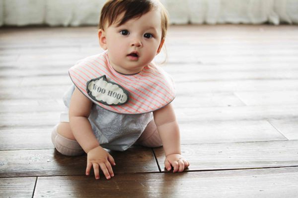 MARLMARL - 微笑圍兜兜-啾啾玩具系列-WOOHOO! (脖圍25-28cm)