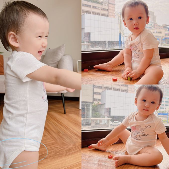 YOUrs - 好棉純淨手繪包屁衣-夢想兔