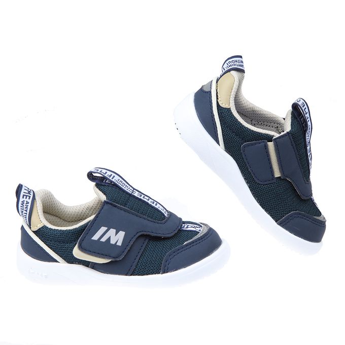 日本IFME - 輕量系列深藍寶寶機能學步鞋-深藍色