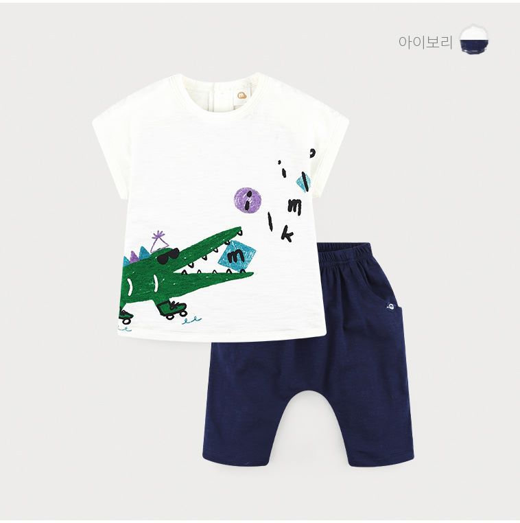 韓國 milk mile - 墨鏡鱷魚套裝-薄荷綠