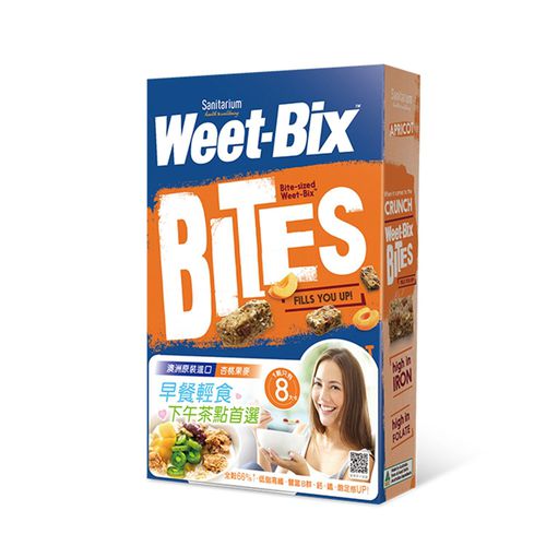 澳洲Weet-Bix - 全榖片 Mini杏桃果麥-效期到2019.05.24-500g/盒