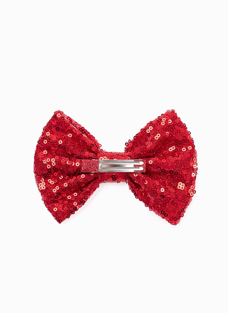 韓國 OZKIZ - (裏起毛,附髮飾)聖誕女孩網紗洋裝