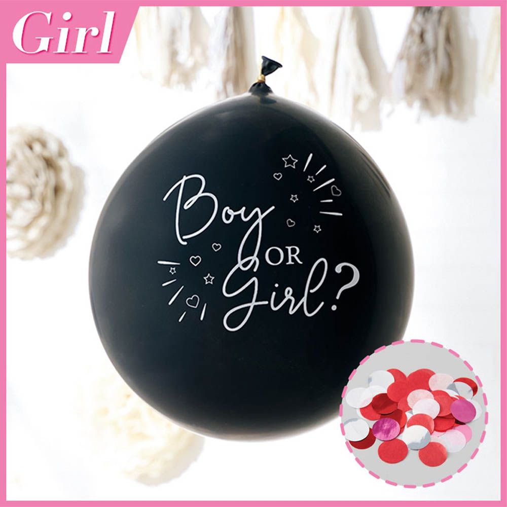 寶寶性別揭曉氣球-GIRL