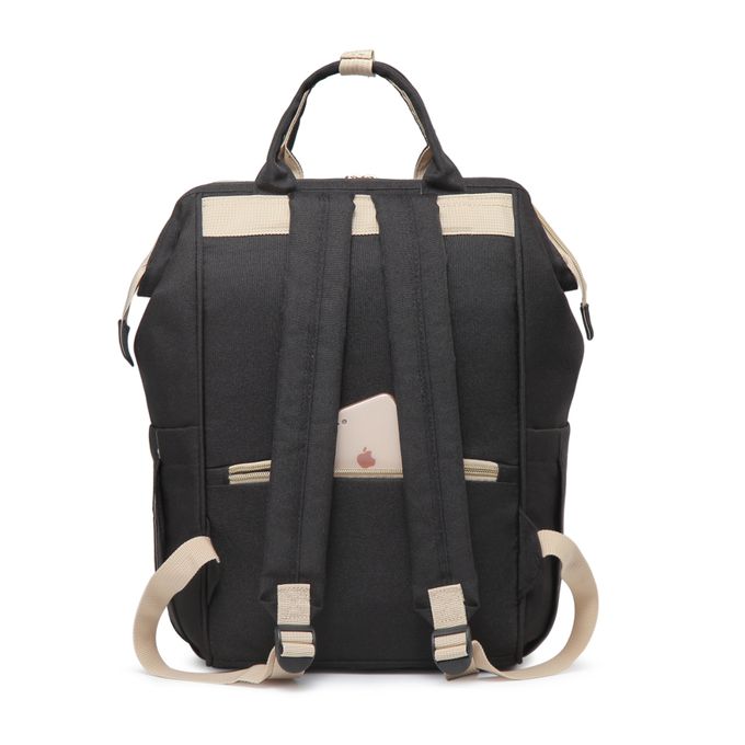 Heine 海恩 - WIN-182多功能媽媽包 後背包 防潑水背包 流行女包 育兒包 待產包-藍紫色