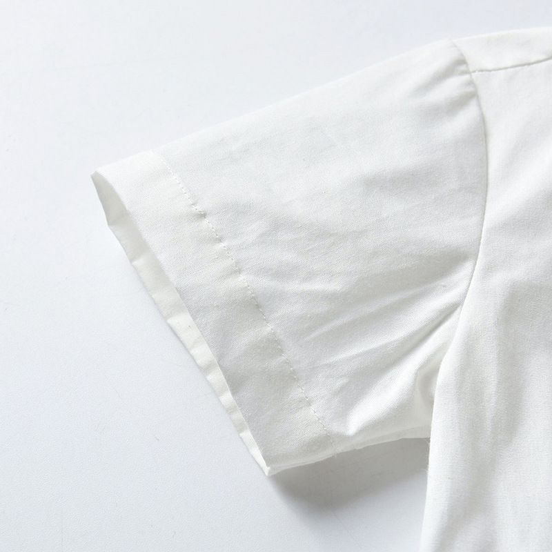 小紳士短袖襯衫套裝-條紋背帶+蝴蝶結-淺綠色