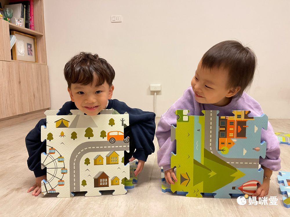 零塑化劑零重金屬！台灣製【LC 無毒 EVA 軟拼圖】