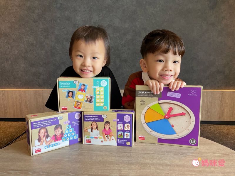 西班牙Akros - 蒙特梭利立體木製時鐘拼圖