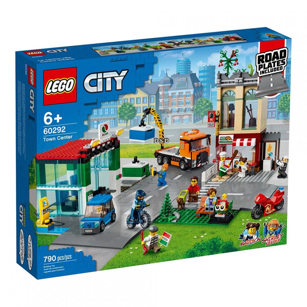 樂高 LEGO - 樂高積木 LEGO《 LT60292 》City 城市系列 - 市中心-790pcs