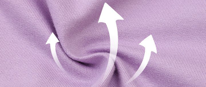 Jumping meters - 棉質圓領長袖連身網紗洋裝-星星-紫色