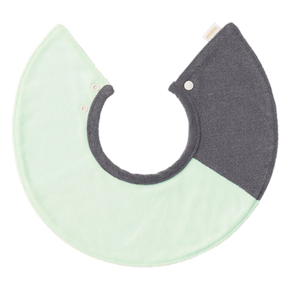 MARLMARL - 微笑圍兜兜-雪酪系列-果綠芝麻 (脖圍25-28cm)