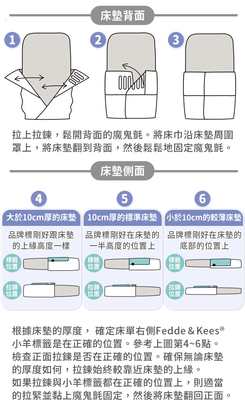 NUNKI SHEET - 成長安撫床巾-床巾式包巾-馬卡龍綠 (L)-適合140X70嬰兒床