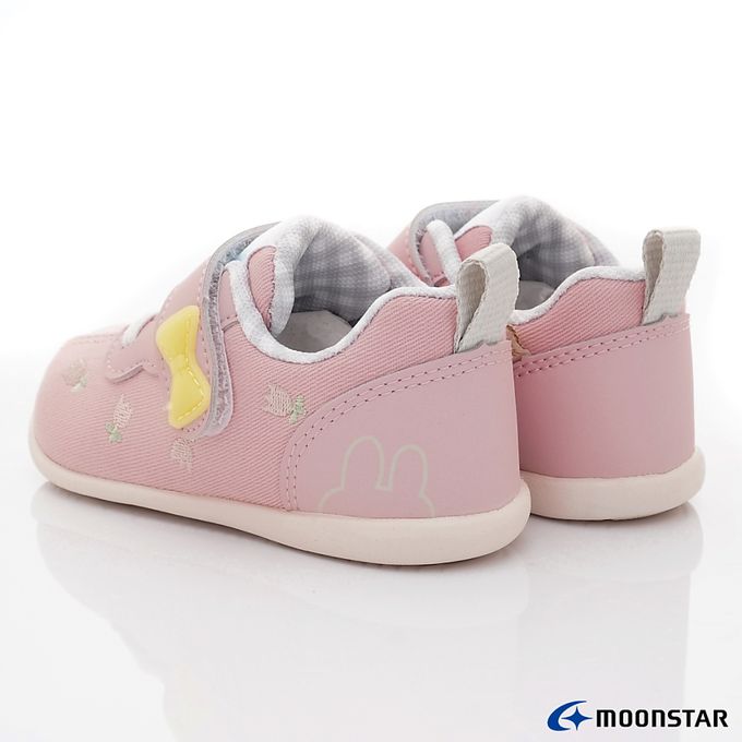 Moonstar日本月星 - 赤子心系列寶寶學步機能鞋-CRB1414粉(寶寶段)-學步鞋-粉