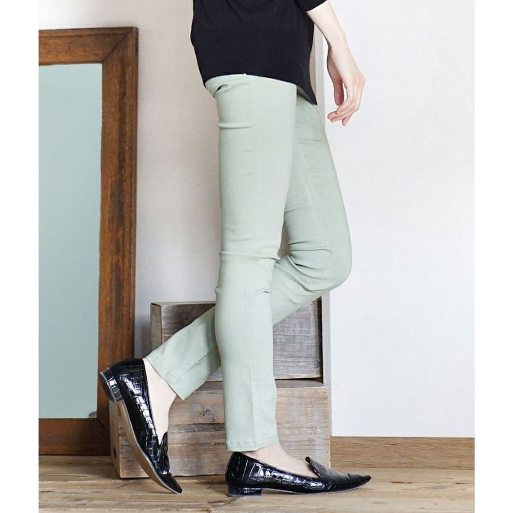 日本 zootie - Air Pants 輕薄彈性修身長褲-薄荷