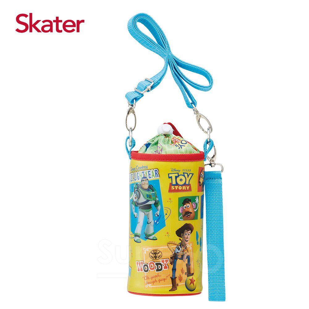 日本 SKATER - 可調式水壺袋-ToyStory