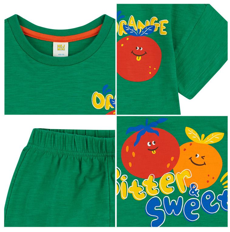 韓國 HEJMINI - 水果好朋友套裝-綠