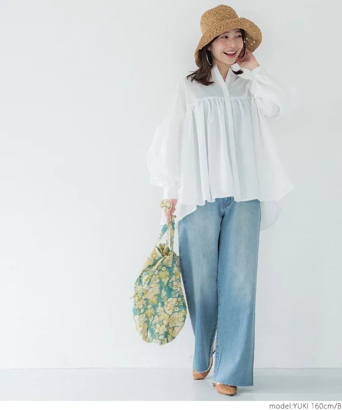 日本 COCA - 100%印度棉木刻版印刷抽繩托特包/購物袋-粉紫