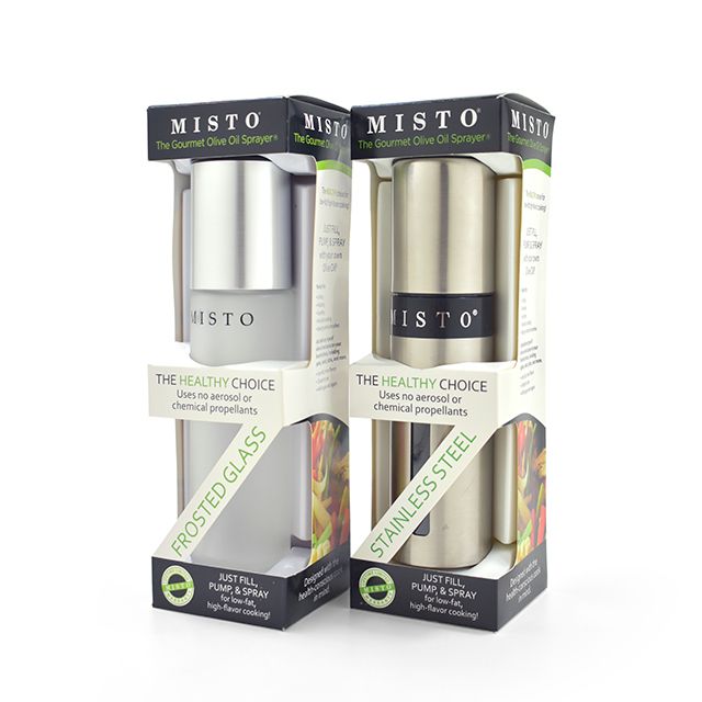 MISTO - 不銹鋼霧狀噴油罐/噴油瓶 (直徑 5 x 高 19.6 cm)