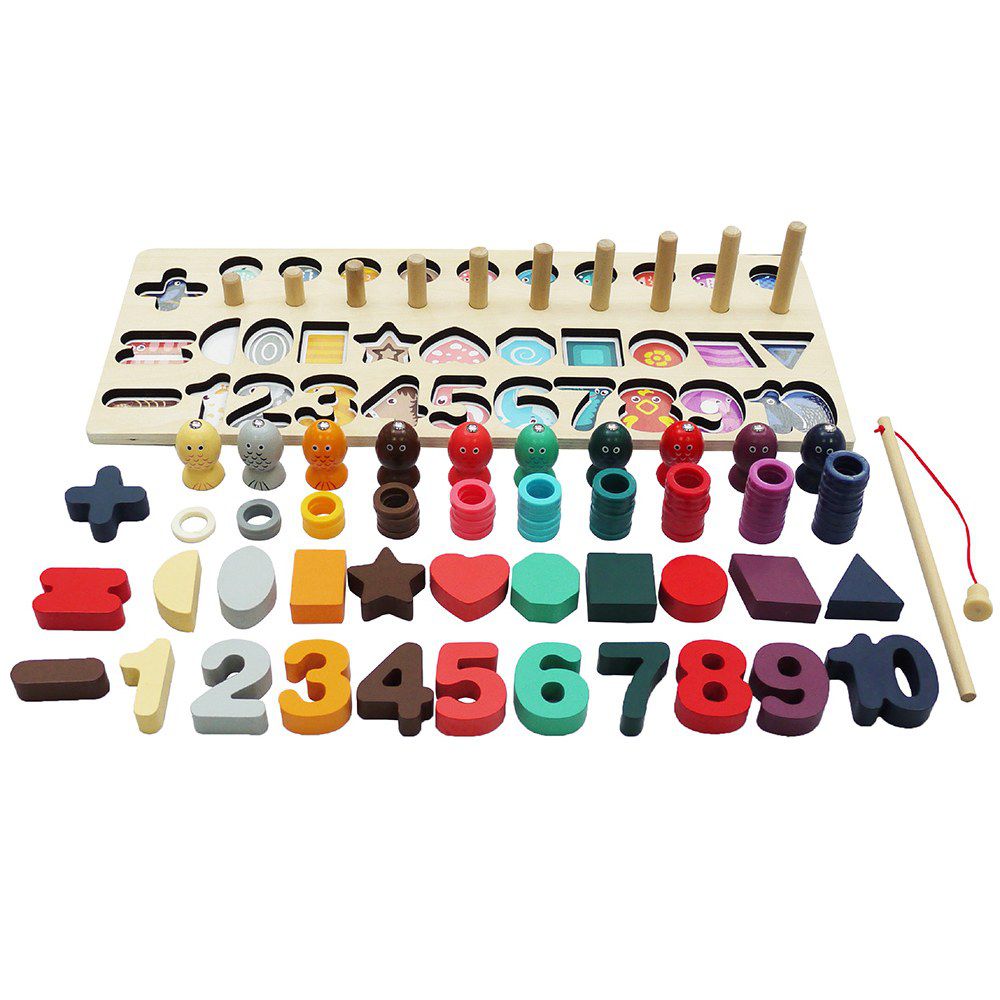 幼福文化 - 忍者兔數學5合1遊戲板