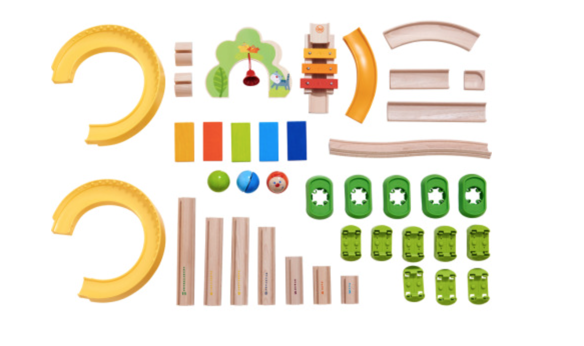 紐倫堡玩具展冠軍！德國【HABA】木製滾球軌道