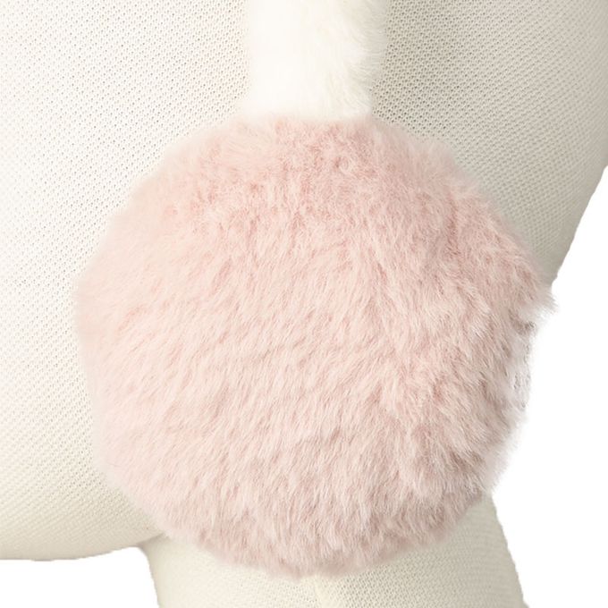 akachan honpo - 耳罩-動物耳朵-粉紅色