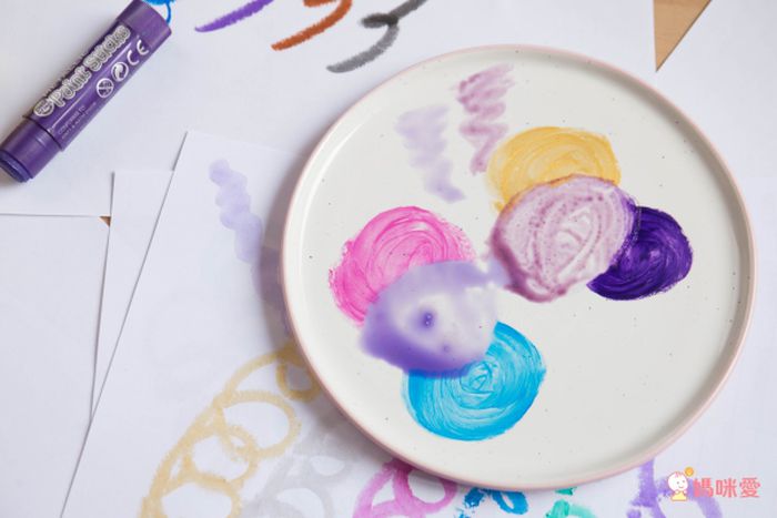 英國Little Brian - 可洗式無毒兒童專用水彩棒-6色(金屬色）