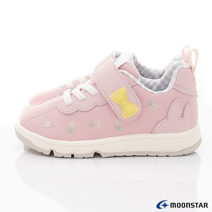 Moonstar日本月星 - 赤子心系列機能童鞋-CRC23324粉(中小童段)-機能運動鞋-粉