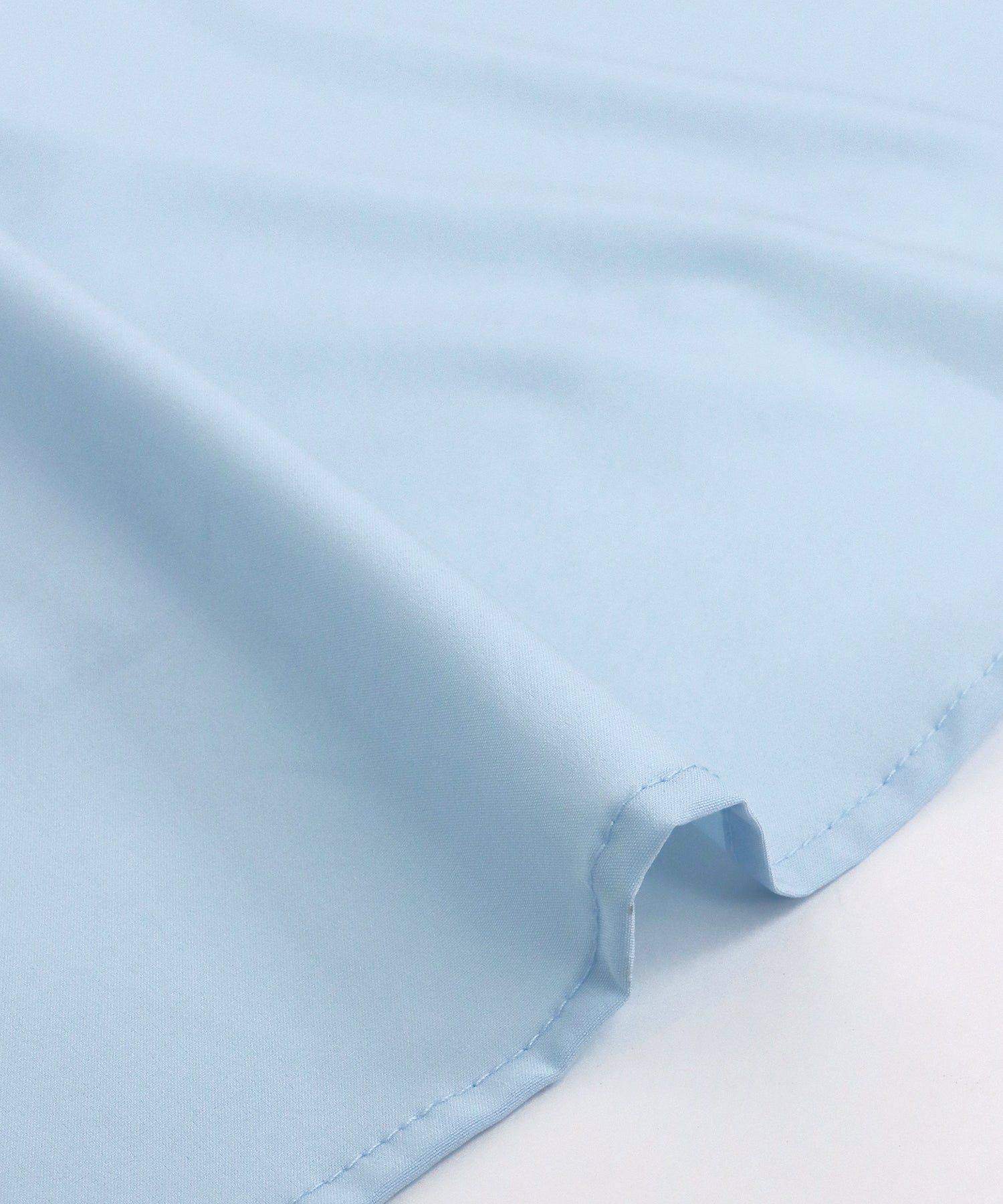 日本 BLUE EAST - 甜美蕾絲方領無袖上衣-水藍