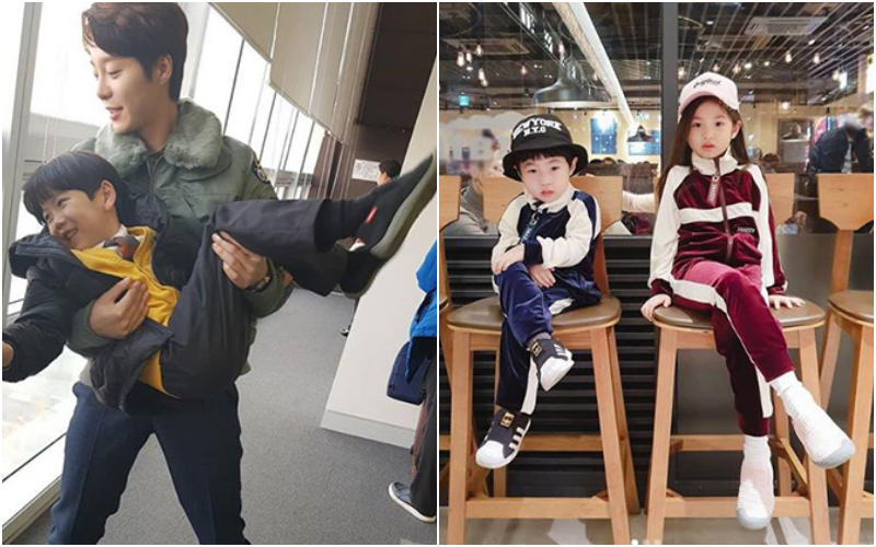 韓國 OZKIZ - (剩14cm)絨布超防滑兒童休閒鞋/室內鞋-黑