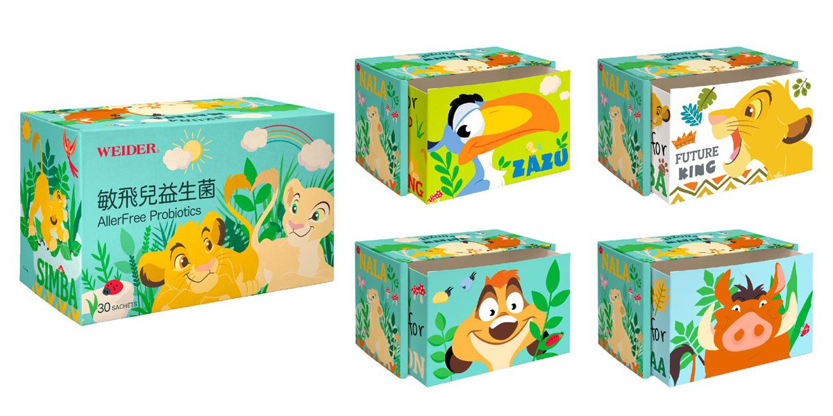 WEIDER 美國威德 - 敏飛兒益生菌-30包/盒*1+Omega 魚球-60顆/瓶*1