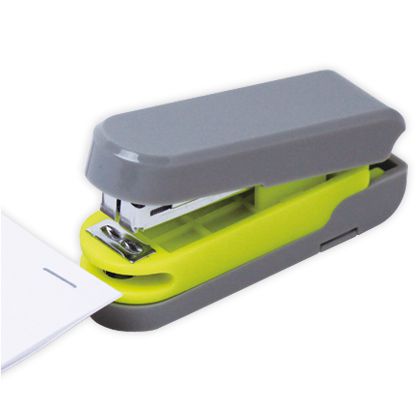 日本文具 inozto - 4合1 多功能打孔訂書機-藍x白 (7.5x2x2.7cm)