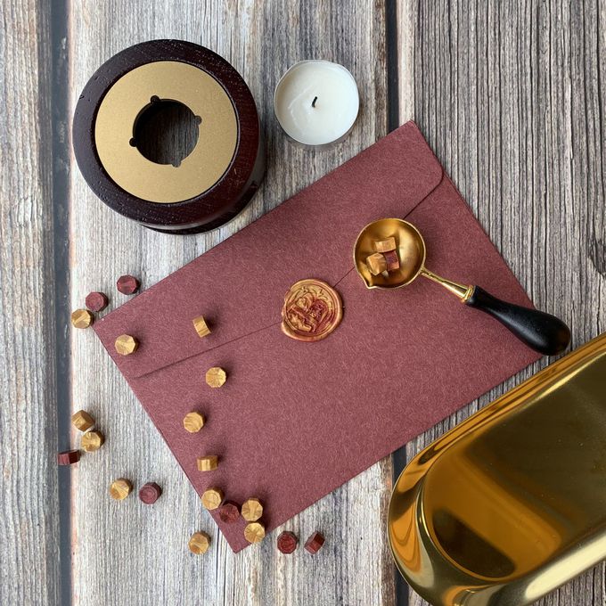 HAPPYMT - 火漆蠟粒大罐裝-經典紅