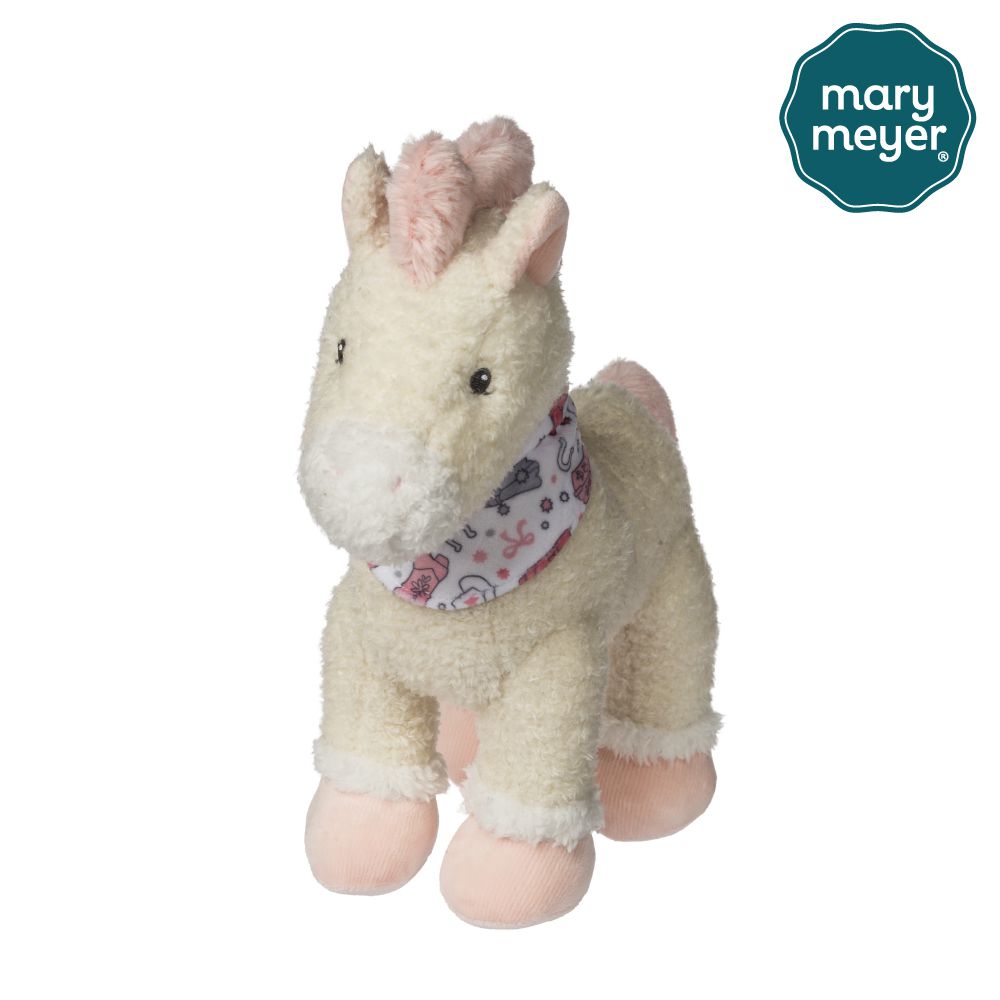 安撫玩偶-甜粉牛仔馬