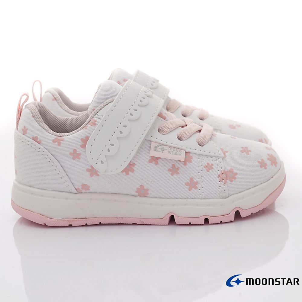Moonstar日本月星 - 月星機能甜心運動鞋款(中小童段)-運動鞋-白