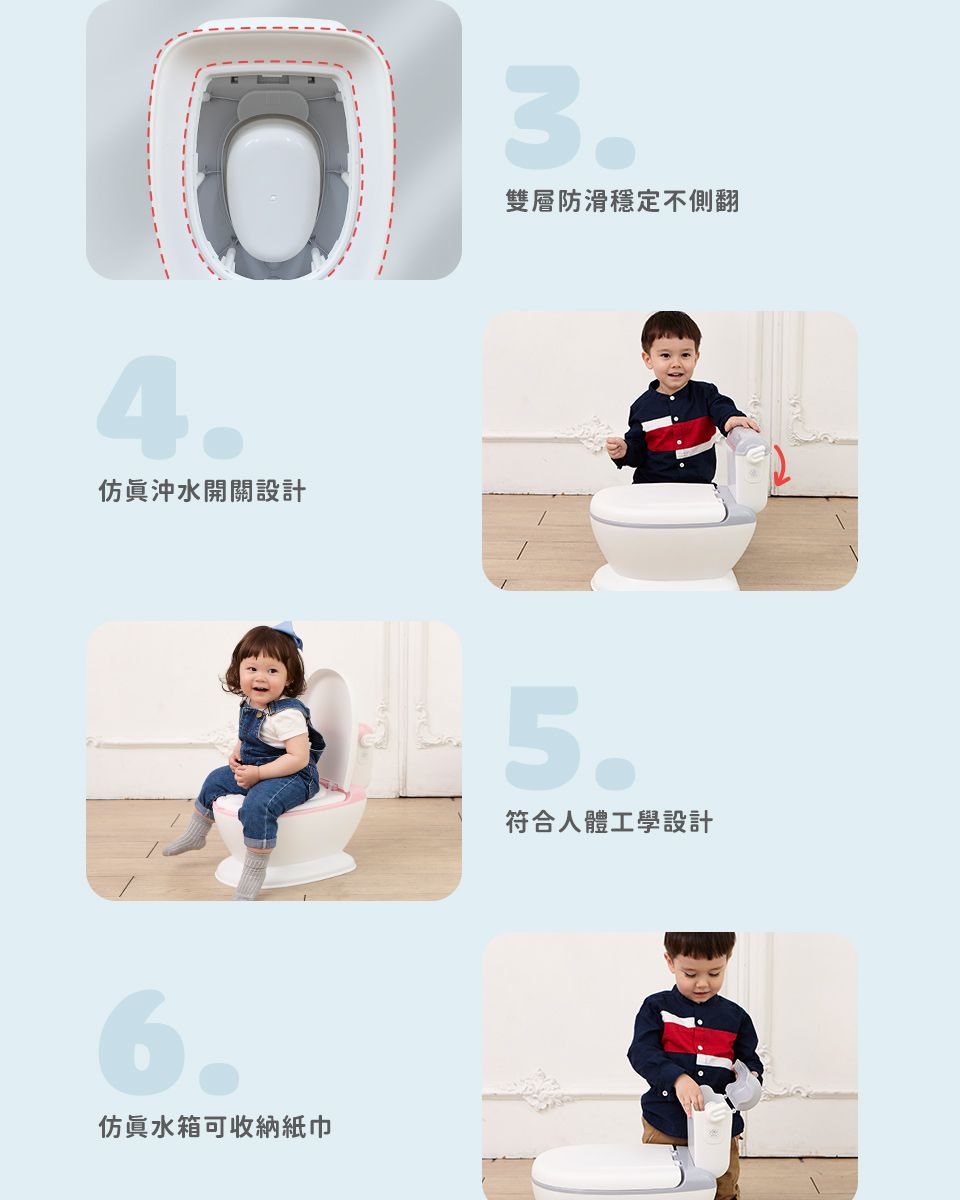 Kikimmy - 兒童學習馬桶-粉-1.35kg