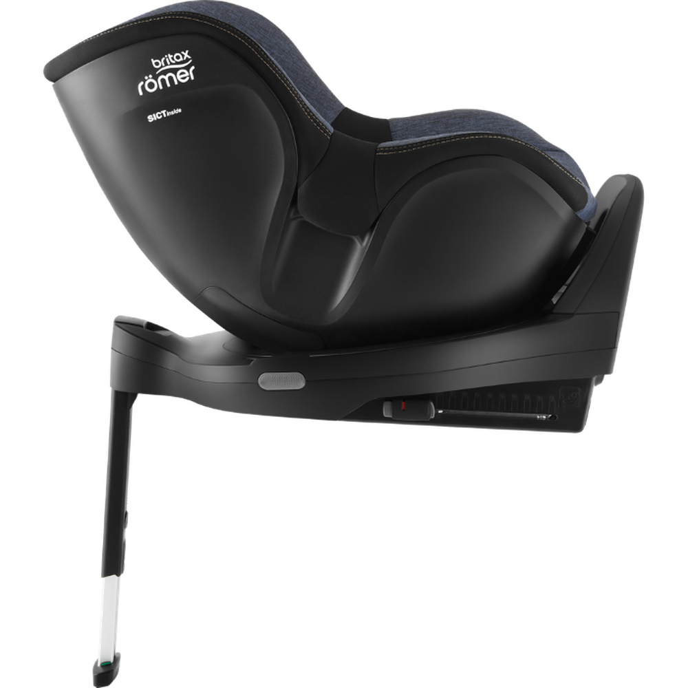 德國原裝Dualfix Pro ISOFIX 360度旋轉0-4歲汽座-精緻藍-(贈皮椅保護墊)