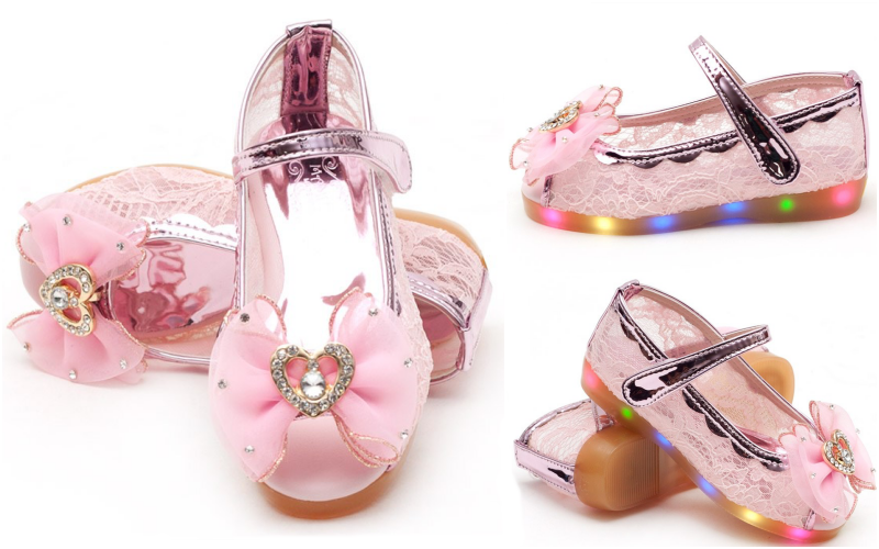 韓國 MAMITREE - 星紗亮皮鞋-典雅粉