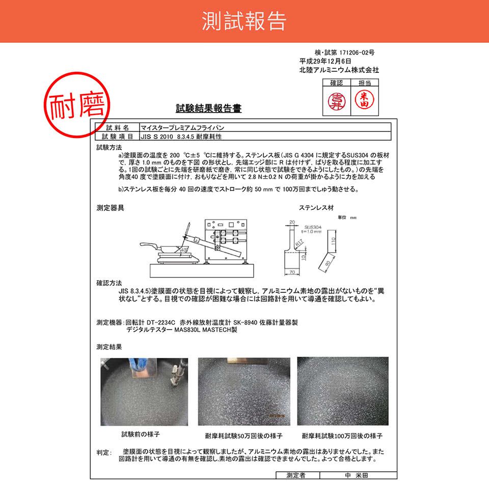 日本北陸 hokua - Mystar 黑金鋼不沾平底鍋-30cm