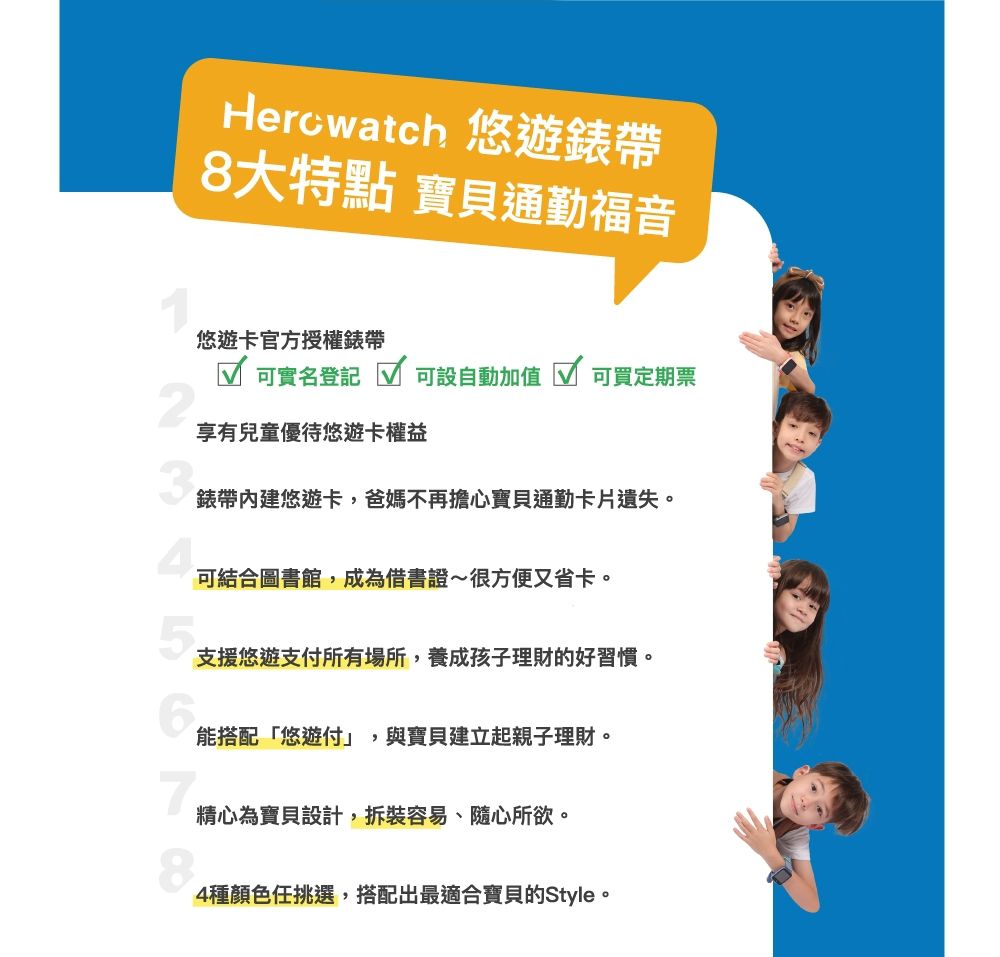 新款功能升級【Herowatch2s pro 兒童智慧手錶】精準定位