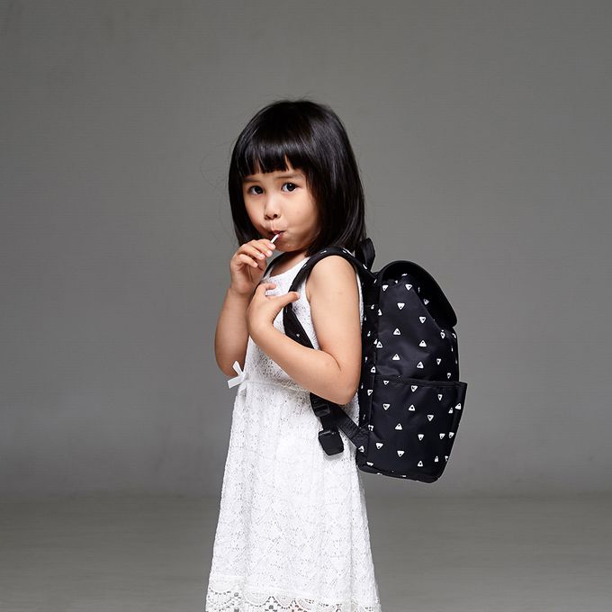 OGG 喔咯 - 寶寶包 親子包 防走失包 媽咪隨身後揹包-幾何趣-排排山丘 (29H*22W*12D)-1入