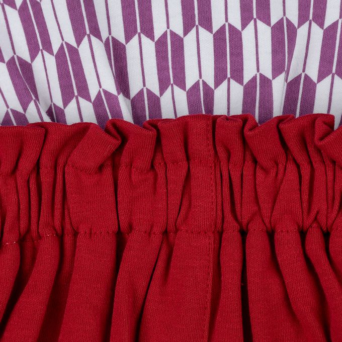 akachan honpo - 袴連身衣-(包屁衣)-紅色